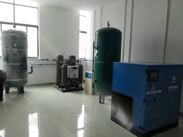 博萊特空壓機應用于制氮機空分行業